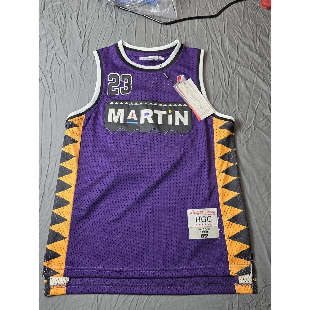 Headgear Classics Martin Payne 1992 Retro Basketball Jersey Youth M NWT